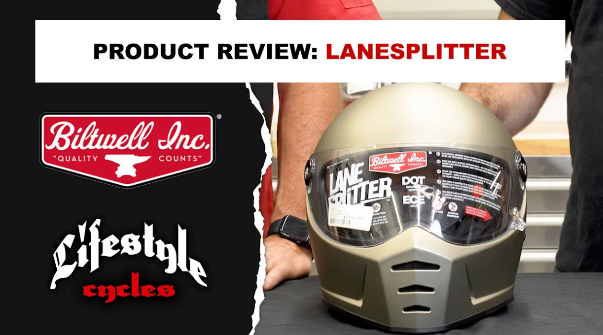 Lifestyle Cycles Product Review: Biltwell Lane Splitter Helmet