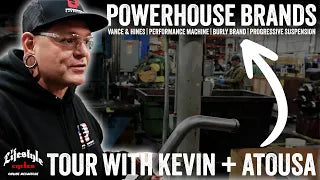 We Toured Vance & Hines + Performance Machine + Progressive Suspension + Burly Brand Factory!