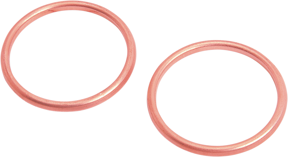 DRAG SPECIALTIES Replacement Copper Exhaust Gasket Set - Big Twin