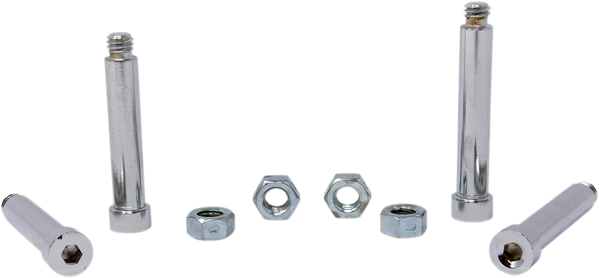 DRAG SPECIALTIES Replacement Smooth Socket-Head Front Brake Caliper Mounting Bolt Kit - Chrome