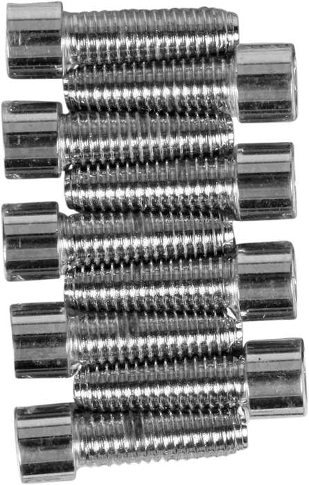 DRAG SPECIALTIES Replacement Smooth Socket-Head Transmission Side Cover Bolt Kit - Chrome - 5-Speed - Big Twin