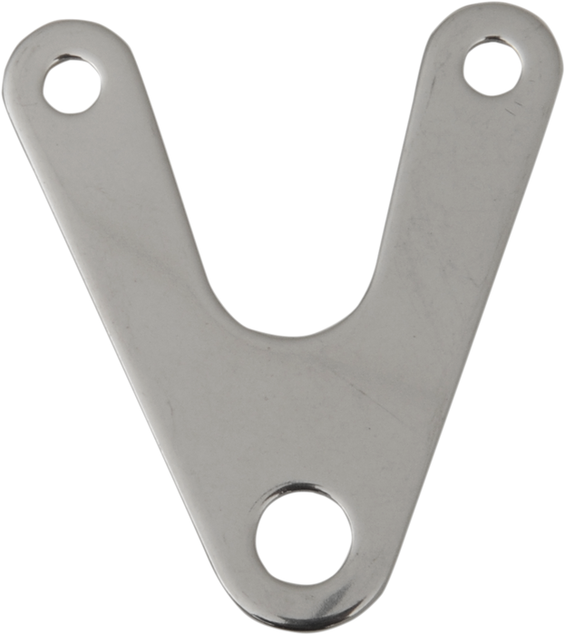 DRAG SPECIALTIES Replacement Speedometer / Tachometer Mounting Y-Bracket - Chrome