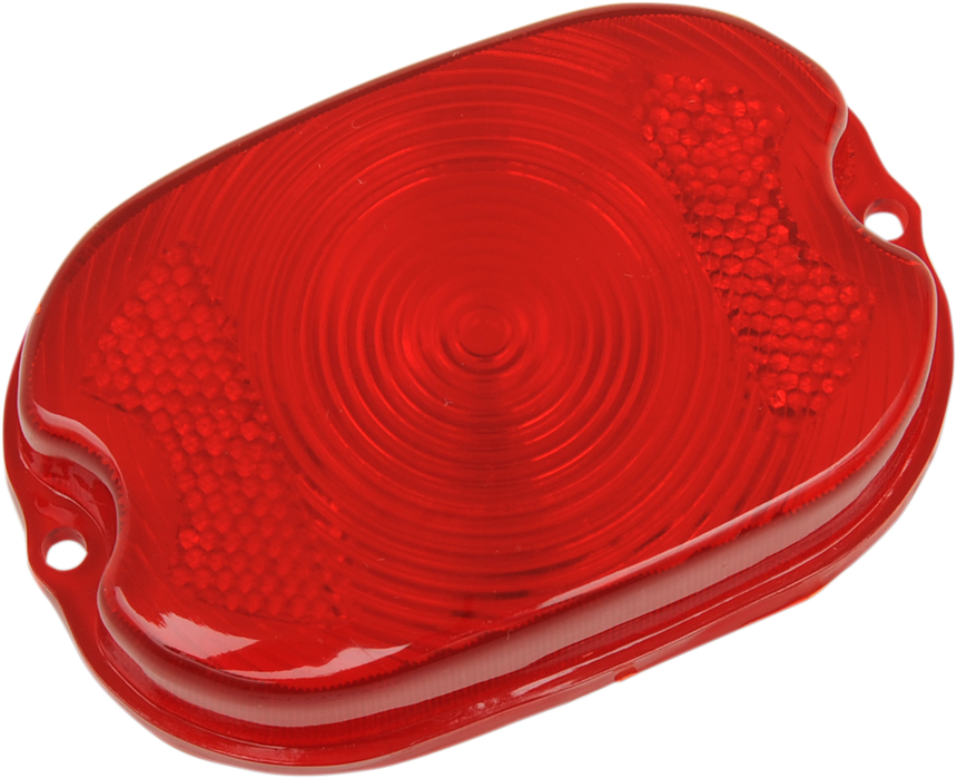 DRAG SPECIALTIES Replacement Taillight Lens - Red