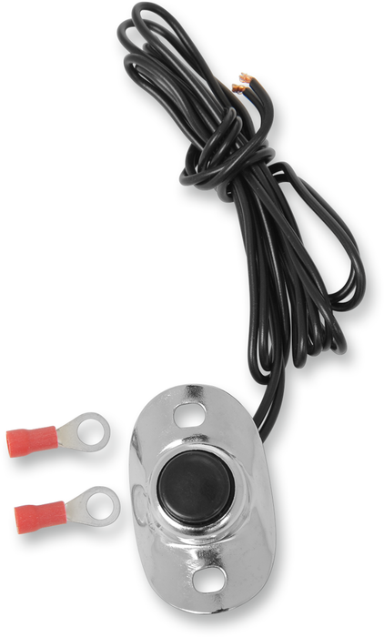 DRAG SPECIALTIES Replacement Handlebar Horn / Starter Button - Chrome - '41-'72