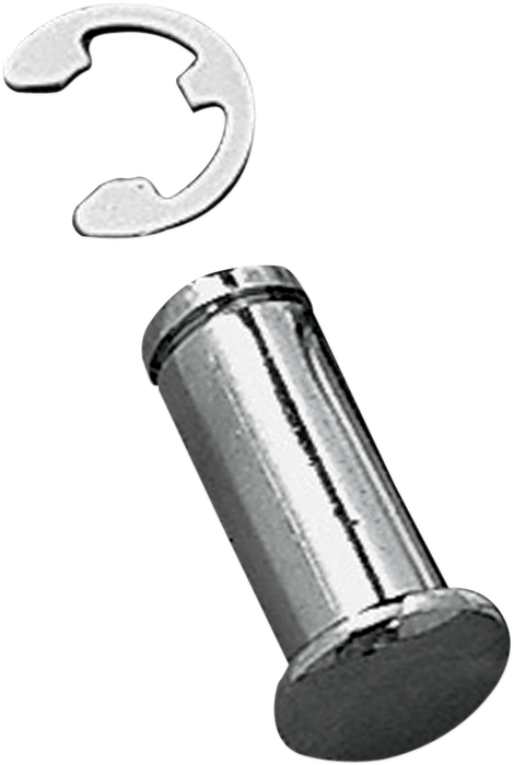 DRAG SPECIALTIES Replacement Brake/Clutch Lever Pivot Pin Clip Kit - Chrome - 10 Pack