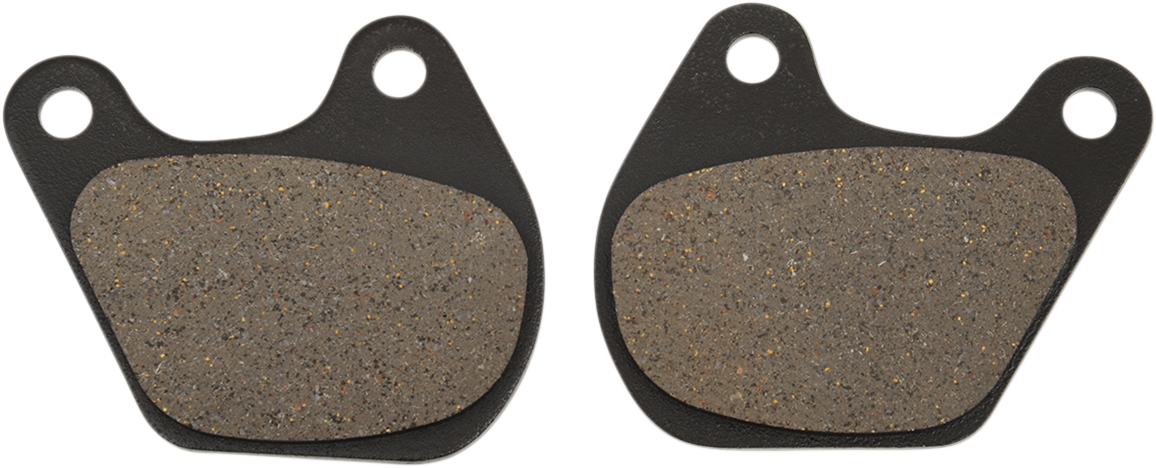 DRAG SPECIALTIES OEM-Type Rear Organic Brake Pad Kit - Semi-Sintered Metal - '77-'81 XL/CR/RR