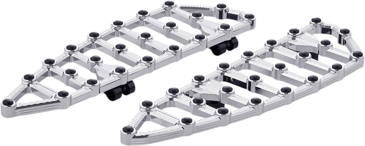 ARLEN NESS MX Driver Floorboards - Chrome - 2018-2022 SOFTAIL MODELS