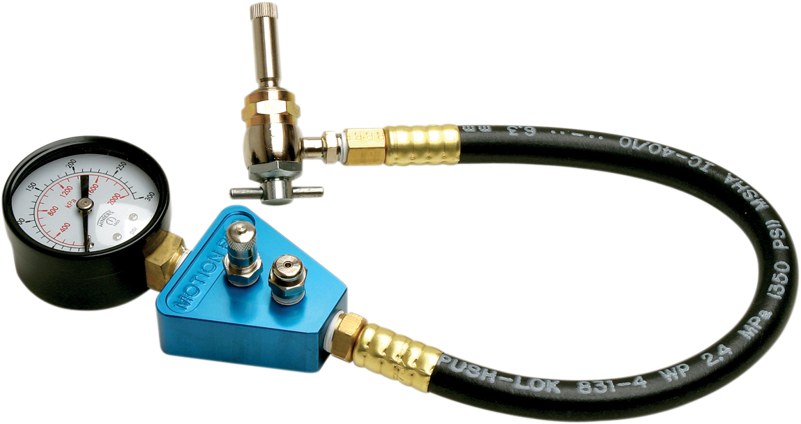 MOTION PRO Gauge with Filler - Nitrogen Shock Gauge 08-0072