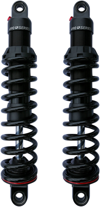 PROGRESSIVE SUSPENSION 490 Series Shock - Black - Standard - 13.50" 490 - '06-'17 DYNA
