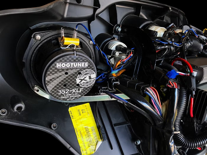 HOGTUNES XL Amplified Front Speakers Complete Kit - FLH '98-'13