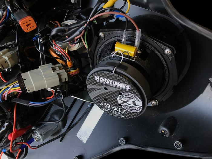 HOGTUNES XL Amplified Front Speakers Complete Kit - FLH '98-'13