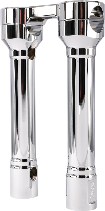 THRASHIN SUPPLY CO. Risers - Hole Shot - 8" - Chrome