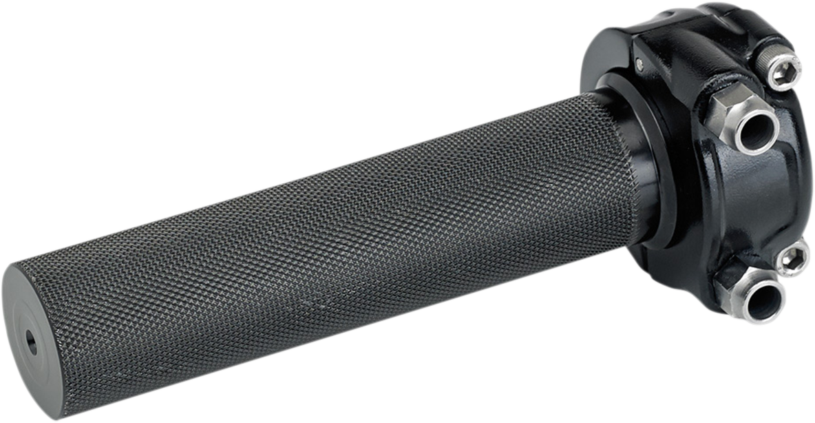 BILTWELL Throttle - Dual Cable - Whiskey - Black