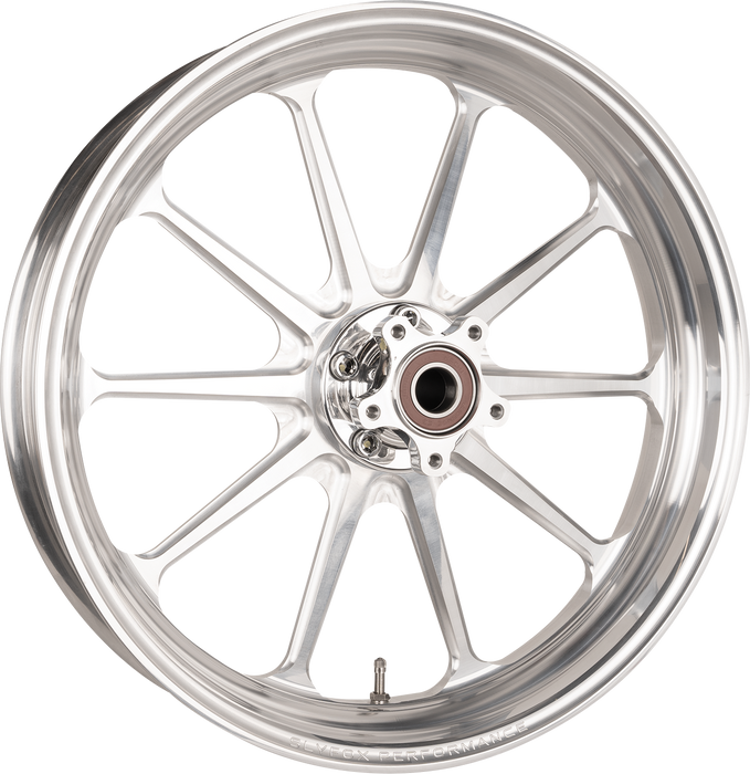 SLYFOX Wheel - Track Pro - Rear - Single Disc/with ABS - Machined - 17x6 - '09-'22 TOURING