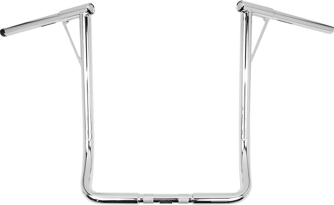 BURLY BRAND Handlebar - Louie B - 19" - Chrome