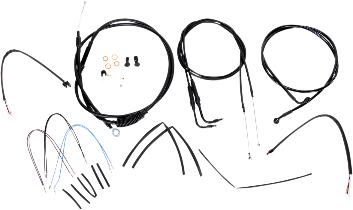 BURLY BRAND Control Kit - 18" Ape Hanger Handlebars