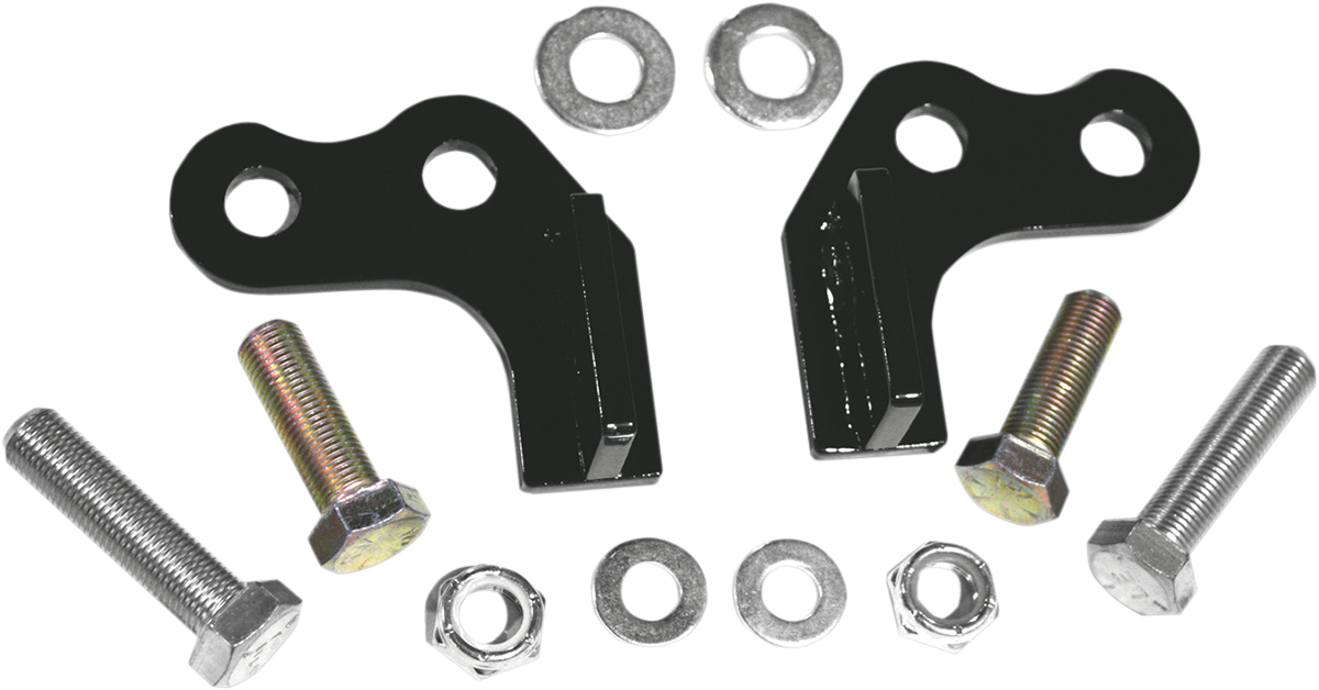 BURLY BRAND Rear Lowering Kit - Black - Lowers 1" - '04 XL