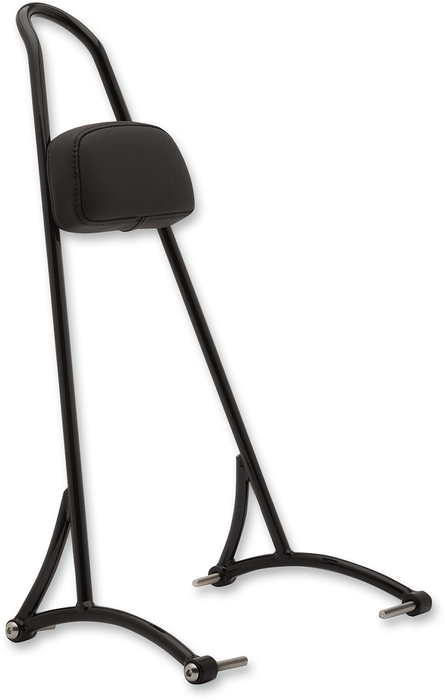 BURLY BRAND Tall Sissy Bar - Black