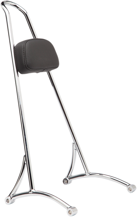 BURLY BRAND Tall Sissy Bar - Chrome