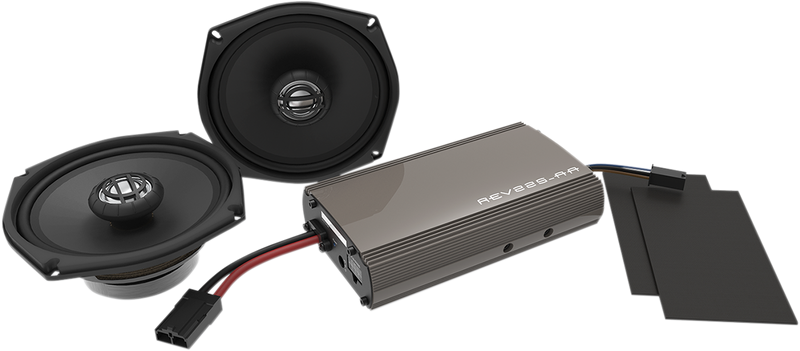 HOGTUNES Front Speaker Kit - 225 W Amp 225 SG KIT-AA