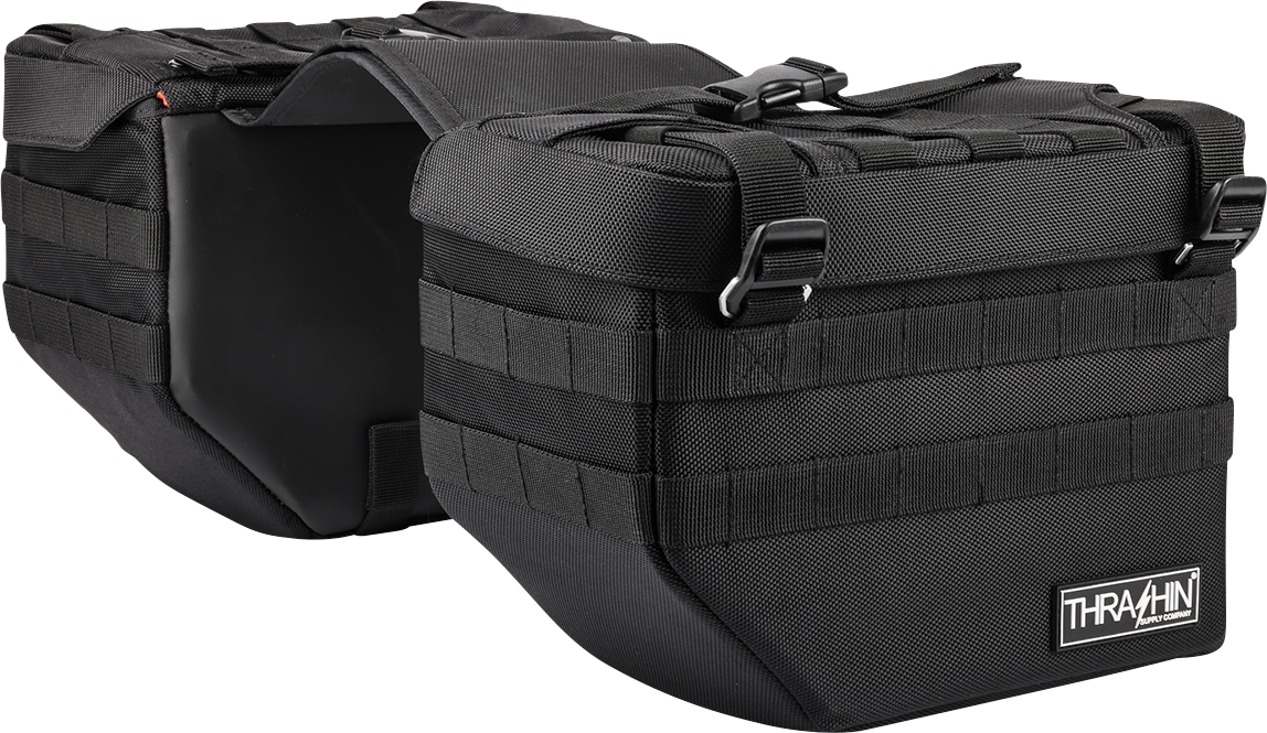 THRASHIN SUPPLY CO. Expedition Saddlebags - Black