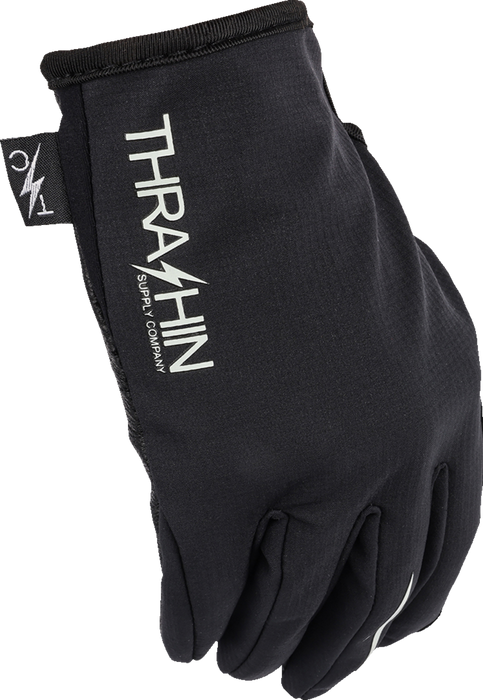 THRASHIN SUPPLY CO. Windbreaker Stealth Gloves - Black - Small
