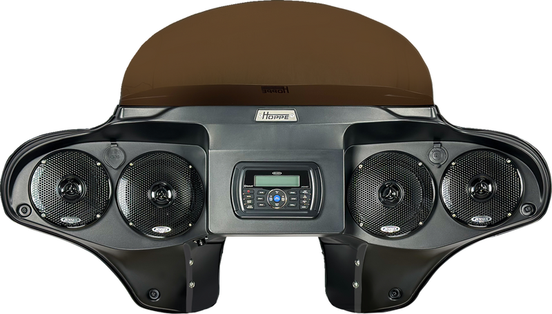 HOPPE INDUSTRIES Media Center Fairings Rodzilla w/ Chrome Hand Controls, Four 5" Speakers