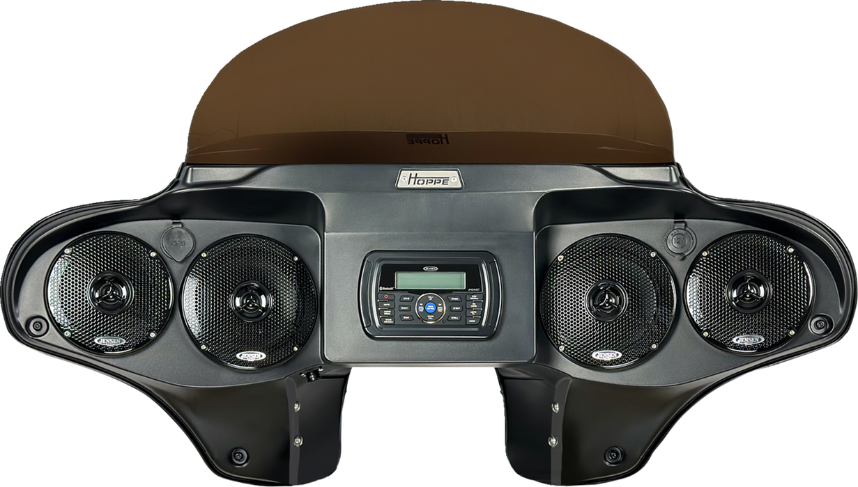 HOPPE INDUSTRIES Media Center Fairings Without Hand Controls 5566 Two 5" & Two 6" Speakers