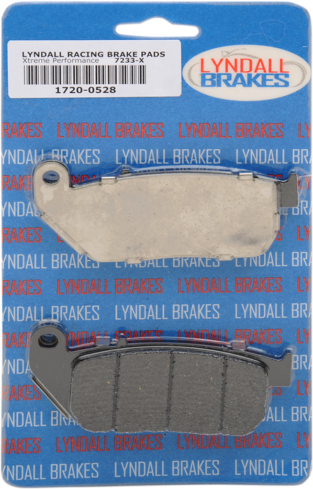 LYNDALL RACING BRAKES LLC X-Treme Brake Pads - 2004-2013 SPORTSTER MODELS