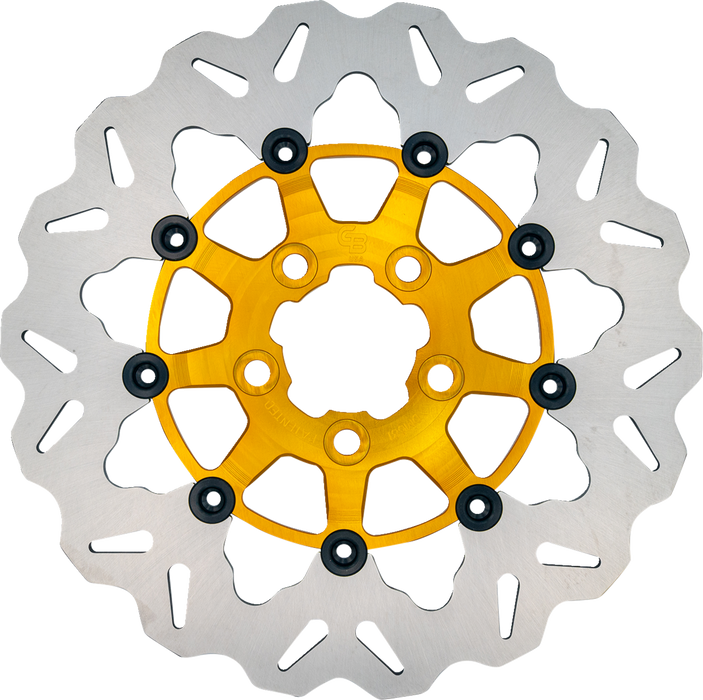 GBRAKES Brake Rotor - Rear - Gold DF681CWS-G