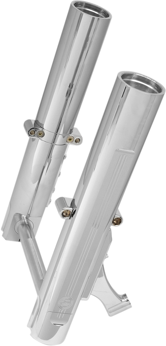 PERFORMANCE MACHINE (PM) Fork Leg Kit - Chrome - Lower - Single Disc - '14-'20 TOURING
