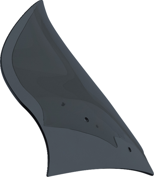 KLOCKWERKS - Pro Touring Flare™ Windshield Flare™ Windshield - 12" - Dark Smoke - 23.5-24 ROAD GLIDE