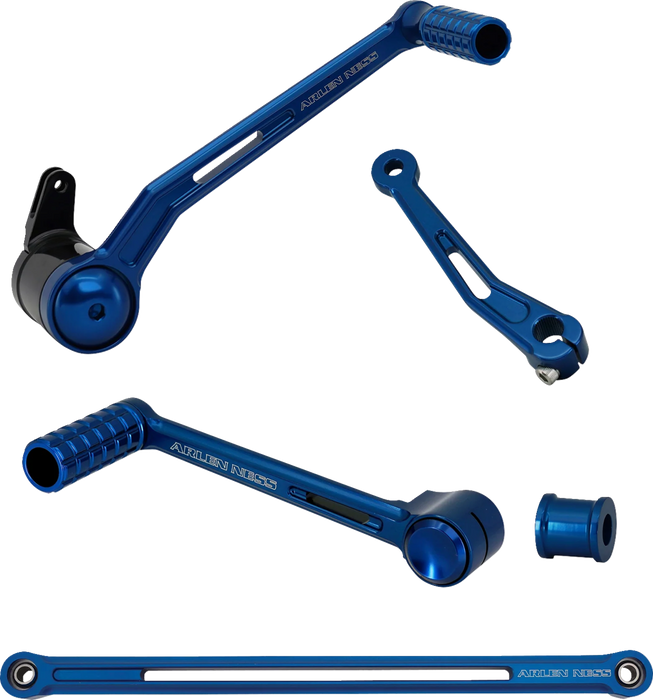 ARLEN NESS SpeedLiner Foot Control Kit - Solo - Blue - 2000-2022 Road Glide Models