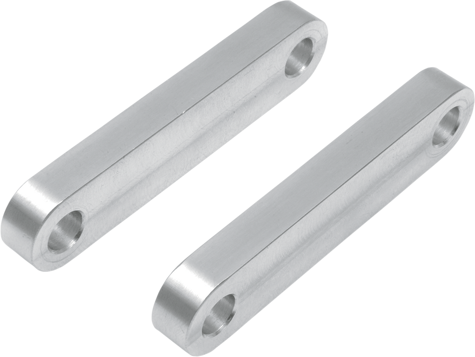 KLOCK WERKS Hugger Front Fender Mounting Blocks - For 21" Wheels - Satin
