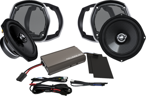 HOGTUNES Amplifier/Speaker Kit - 225 W - Lower Fairing 702-XL AMP KIT