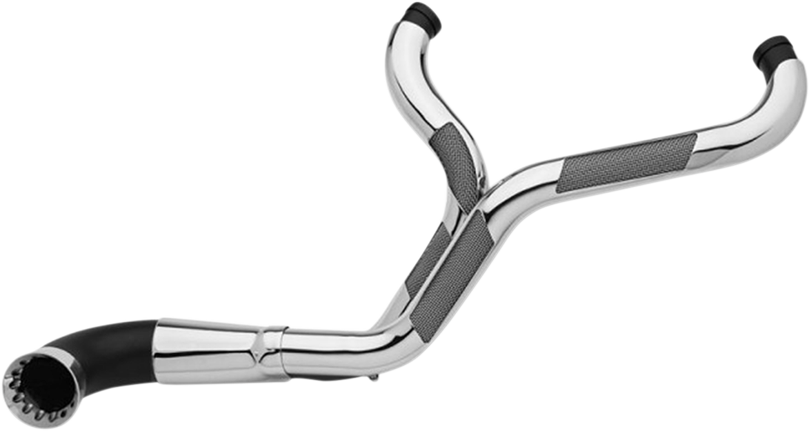 TRASK 2-into-1 Nasty Bastard Exhaust System - Chrome