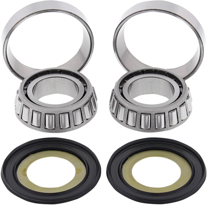 DRAG SPECIALTIES Replacement Neck Post Bearing / Race Complete Kit - '14-'24 FL