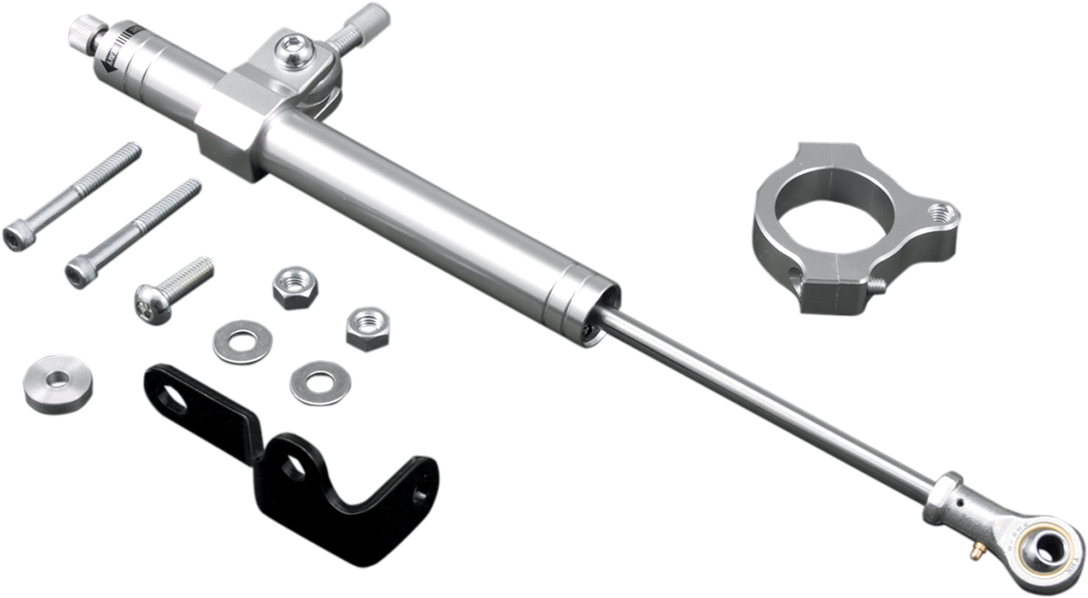 DRAG SPECIALTIES Hydraulic Adjustable Steering Damper Kit - Chrome - '04-'06 XL