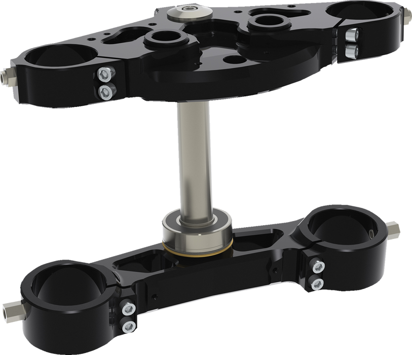 HAWG HALTERS Raked Triple Tree - 62 mm - Black