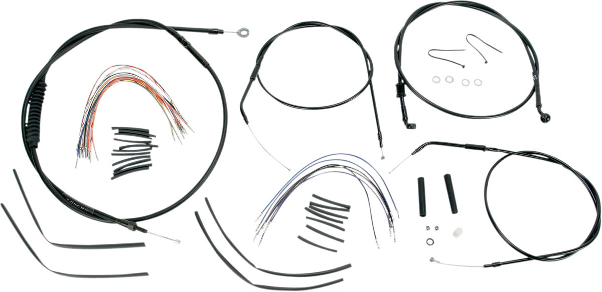 BURLY BRAND Control Kit - 16" Ape Hanger Handlebars