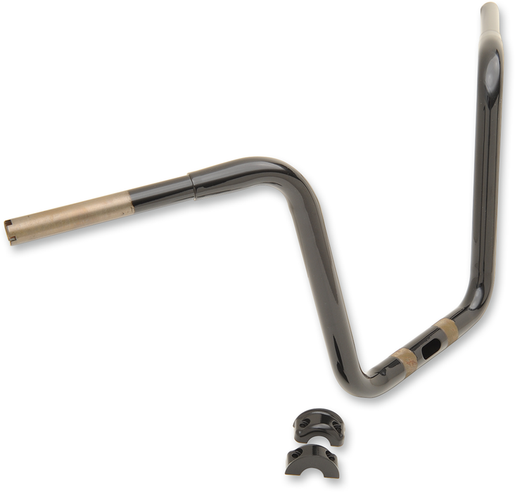 DRAG SPECIALTIES 1-1/4" Buffalo Touring Handlebar - 12" - Gloss Black