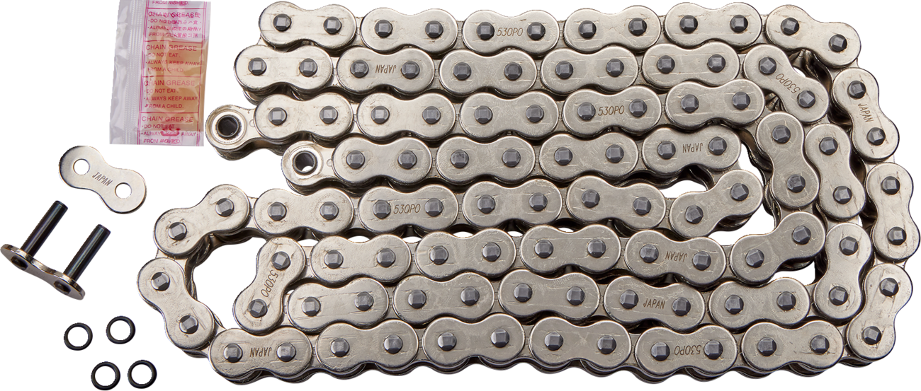 DRAG SPECIALTIES 530 Series O-Ring Chain - Chrome - 120 Links