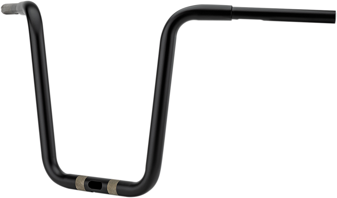DRAG SPECIALTIES 1-1/4" Buffalo Road Glide Handlebar - 14" - Flat Black