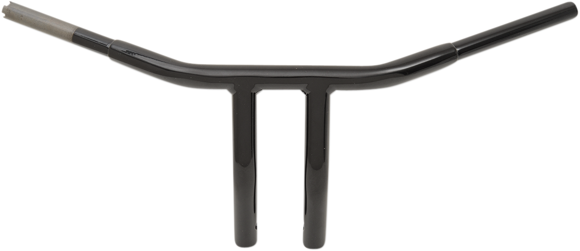 DRAG SPECIALTIES 1-1/4" Buffalo T-Bar Pullback Handlebar - 8" - Gloss Black