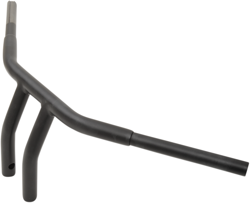 DRAG SPECIALTIES 1-1/4" Buffalo T-Bar Pullback Handlebar - 8" - Flat Black