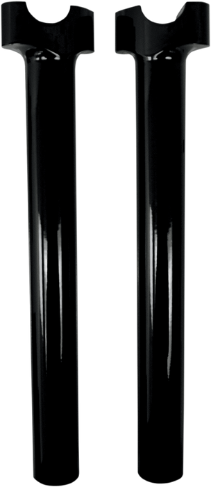 DRAG SPECIALTIES Buffalo Billet Aluminum Straight Handlebar Riser - Gloss Black - 12"