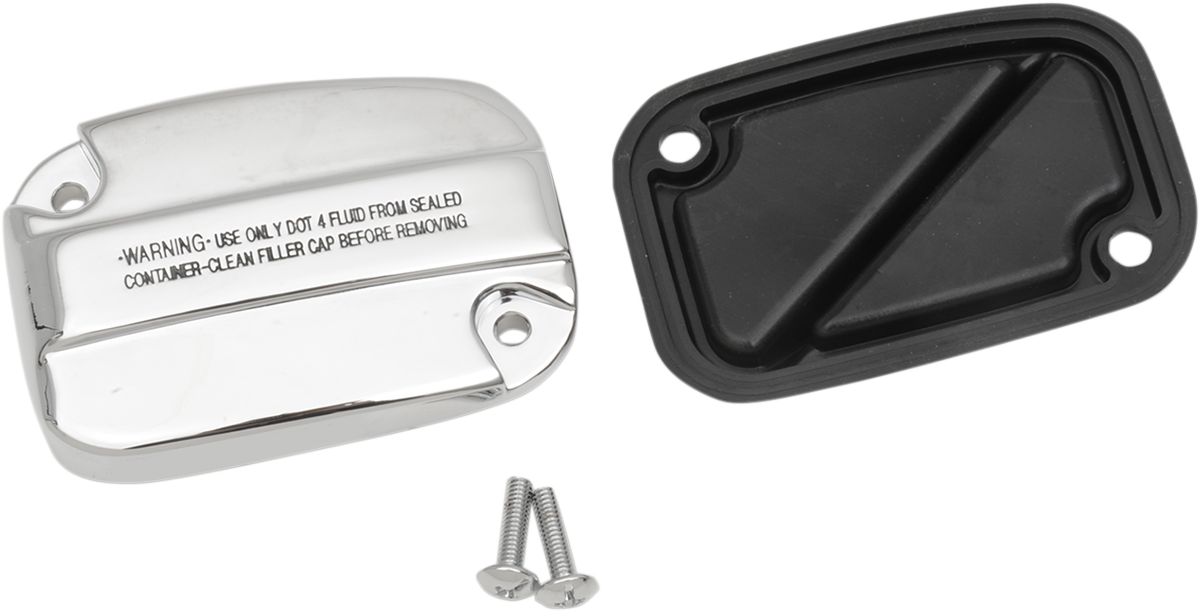 DRAG SPECIALTIES Replacement Clutch Master Cylinder Cover Kit - Chrome