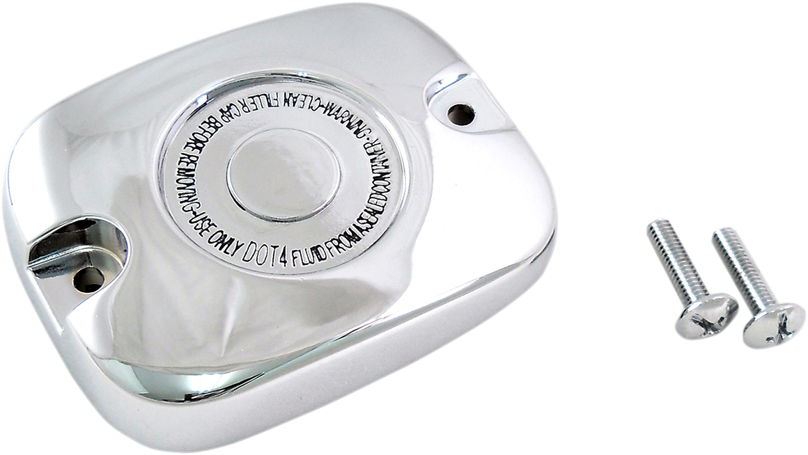 DRAG SPECIALTIES Replacement Clutch Master Cylinder Cover Kit - Chrome