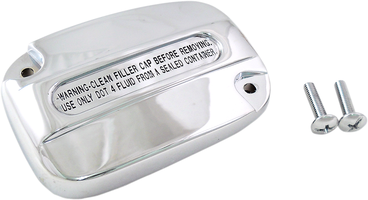DRAG SPECIALTIES Replacement Clutch Master Cylinder Cover Kit - Chrome
