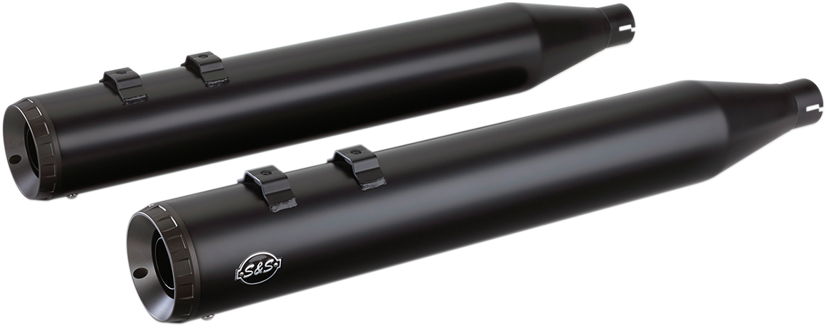 S&S CYCLE Grand National Mufflers - Black